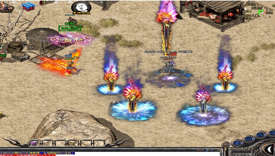 决战赤月恶魔：传奇私服巅峰BOSS通关全指南！